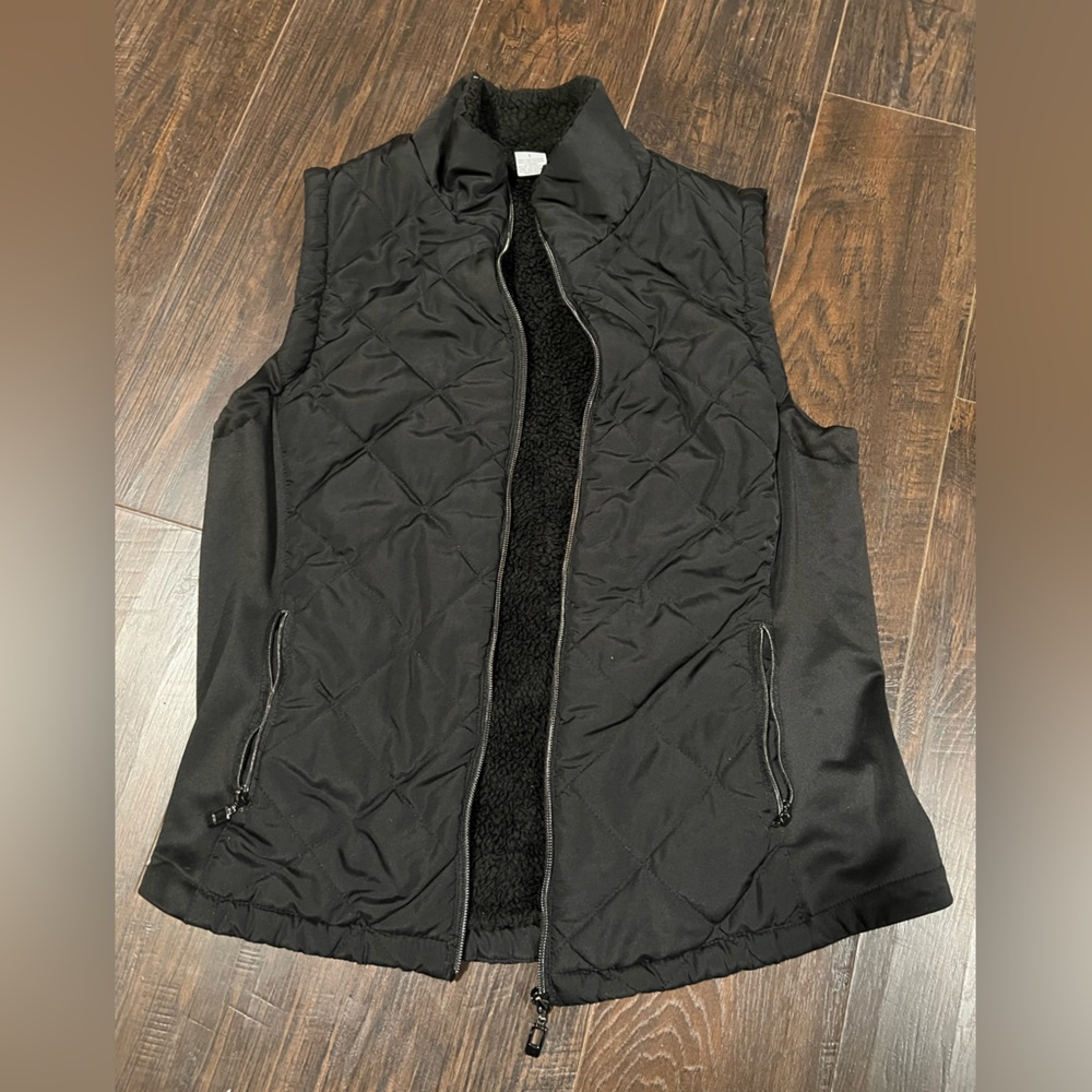 Made for Life Black Quilted Vest